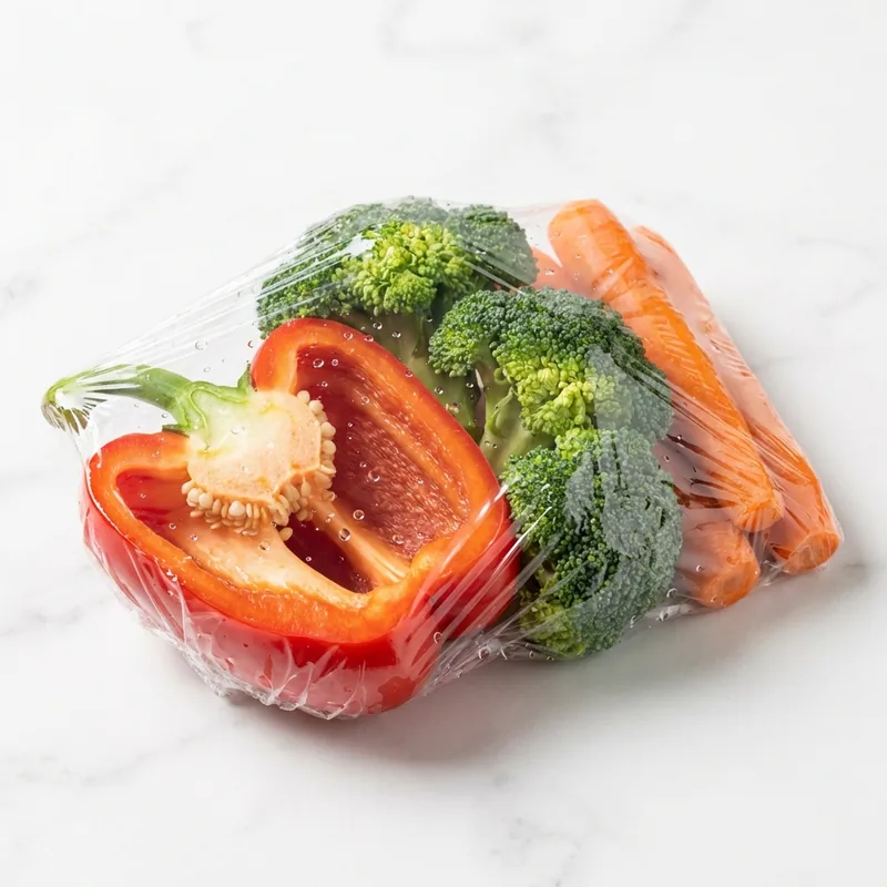 Food-grade plastic packaging for hygienic food processing and safe food contact